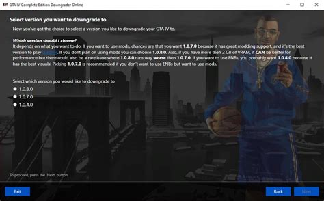 GTA 4 GTA IV Downgrader Mod .